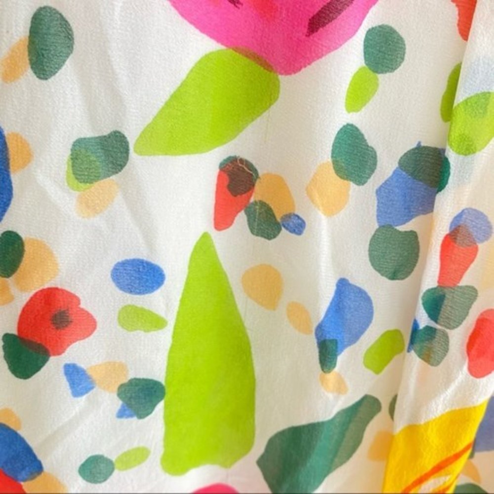 NWT Sue Wong Dress Floral Maxi Silk Women‎ Size 0 - Picture 7 of 10